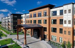 St. Paul apartment for rent - Exterior View Of Property at The Legends at Berry 62+ Apartments, St. Paul