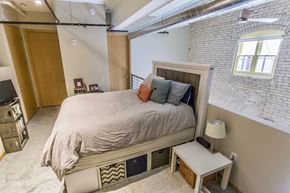 Minneapolis apartment for rent - Millworks_Model Bedroom