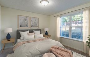 Lawrenceville apartment for rent - Dominium-Mulberry Place-Staged Bedroom