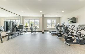 Dacula apartment for rent - Dominium-Preserve at Peachtree Shoals-Fitness Center