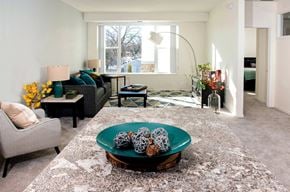 Spring Lake Park apartment for rent - Living Room at The Legends of Spring Lake Park 55+ Living, Minnesota, 55432