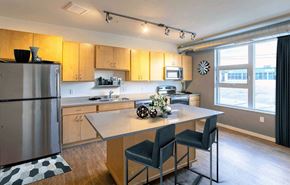 St. Paul apartment for rent - Kitchen at Union Flats, Minnesota, 55114