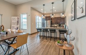 Houston apartment for rent - Dining And Kitchen at Vermillion Apartments, Texas, 77021