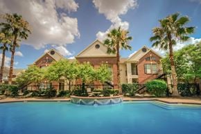 Houston apartment for rent - Pool Front View at Villa Springs, Houston, TX