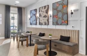 Charlotte apartment for rent - Clubhouse interior at Creekridge on the Park Apartments, North Carolina, 28212