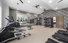 Charlotte apartment for rent - fitness center at Creekridge on the Park Apartments, Charlotte 28212