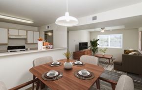 Albuquerque apartment for rent - Dominium_Desert Willow_Staged Kitchen.jpg