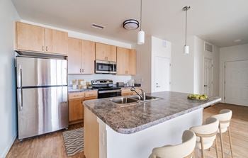 Granite kitchen island*