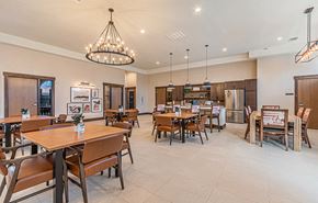 Desoto apartment for rent - Dominium_Hickory Manor_Community Kitchen-Dining Area