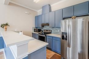 Pearland apartment for rent - Kitchen at Lakeside Pointe Apartments & Townhomes, Pearland, Texas