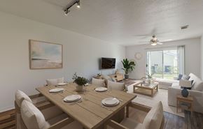 Cocoa apartment for rent - Dominium_Oak Meadows_Dining Room.jpg