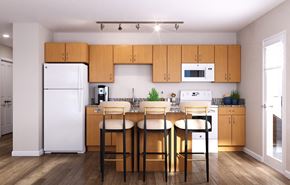 Surprise apartment for rent - Island Kitchen at Orchard Springs 55+ Apartment , Arizona