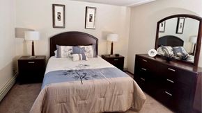 Hemet apartment for rent - Village Meadows Apartments_Bedroom Example