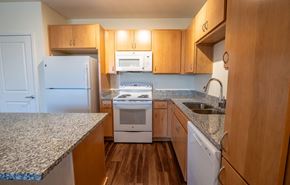 Phoenix apartment for rent - 1-2 Bedroom Apt Kitchenat Vista Ridge Apartments, Phoenix Arizona