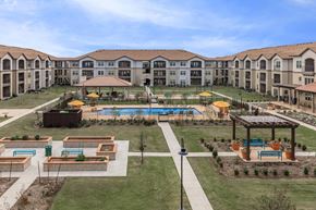 Arlington apartment for rent - Aerial Exterior View at Mariposa at Harris Road Arlington 55+ Apartments, Texas