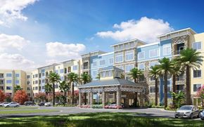New Port Richey apartment for rent - Property Exterior at Anchor at Gulf Harbors 62+ Apartments, New Port Richey, Florida