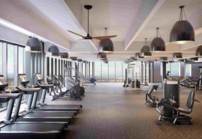 Glendale apartment for rent - Fitness center with workout equipment.
