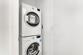 Convenient in-suite laundry