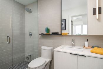 Frameless glass shower enclosures