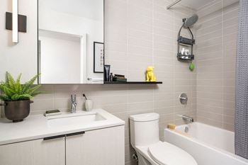 Polished chrome plumbing fixtures