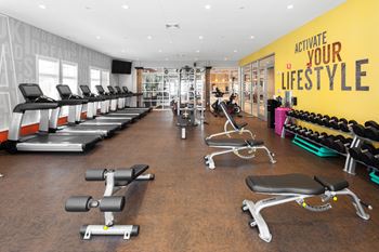 State of the art fitness center