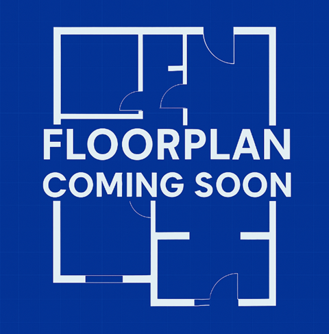 Floor plan for studio, 1 bath, 348 sqft