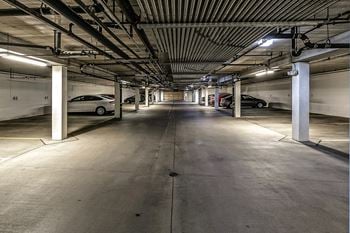 Heated underground parking options available