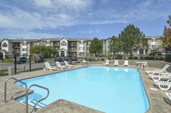 Sparkling pool