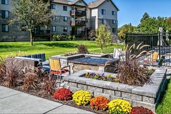 Courtyard with outdoor pool