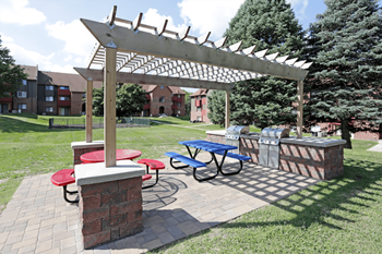 Grilling areas