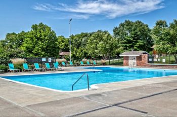 Olympic-size swimming pool