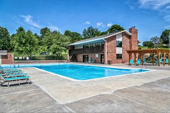 Olympic-size swimming pool