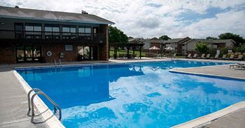 Olympic-size swimming pool