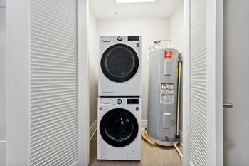 Washer and dryer