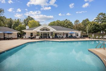 Resort style swimming pool