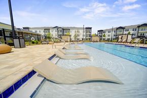 Niceville apartment for rent - Relaxing Pool Area With Sundeck at The Enclave at Deer Moss Creek, Niceville, FL