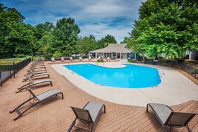 Greensboro apartment for rent - Pool and Sundeck at Arbor Ridge in Greensboro, NC
