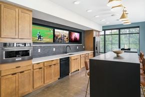 Columbus apartment for rent - Event Space Kitchen at Crossline, Columbus, 43201