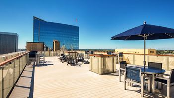 Rooftop deck