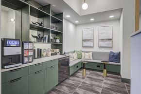 Cary apartment for rent - Coffee Bar Lounge at The Walker, Cary, NC, 27511