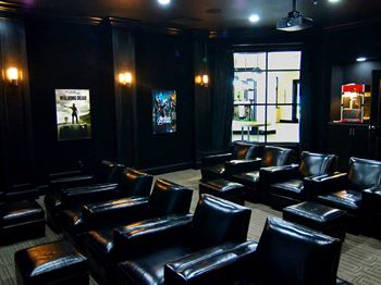 Private screening room