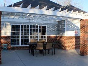 Greensboro apartment for rent - Exterior of Hanover Terrace Apartments in Greensboro NC