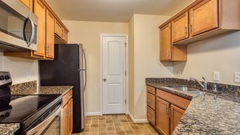 Custom maple cabinets