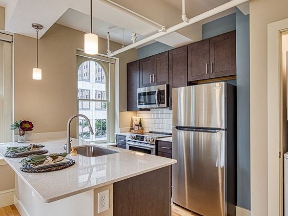 Richmond apartment for rent - Kitchen at Stumpf Flats Apartments in Richmond Va