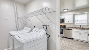 In-home laundry room*
