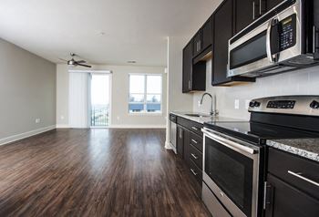 Kitchen with appliances