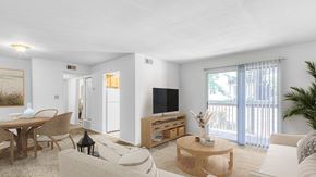 Roanoke apartment for rent - Living Room at The Everett Apartments , Roanoke, VA