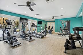 Raleigh apartment for rent - Gym with Treadmills at Montecito West in Raleigh, NC