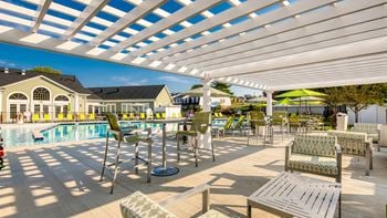 Outdoor grills and picnic area