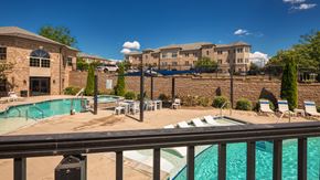 Lynchburg apartment for rent - our apartments have a resort style pool with chairs and tables